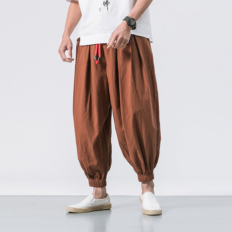 LAURENT MONACO | OVERSIZED COTTON PANTS