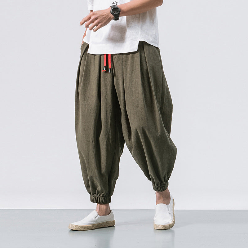 LAURENT MONACO | OVERSIZED COTTON PANTS