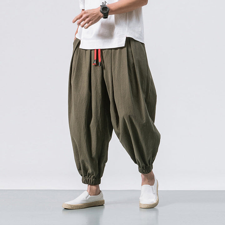 LAURENT MONACO | OVERSIZED COTTON PANTS