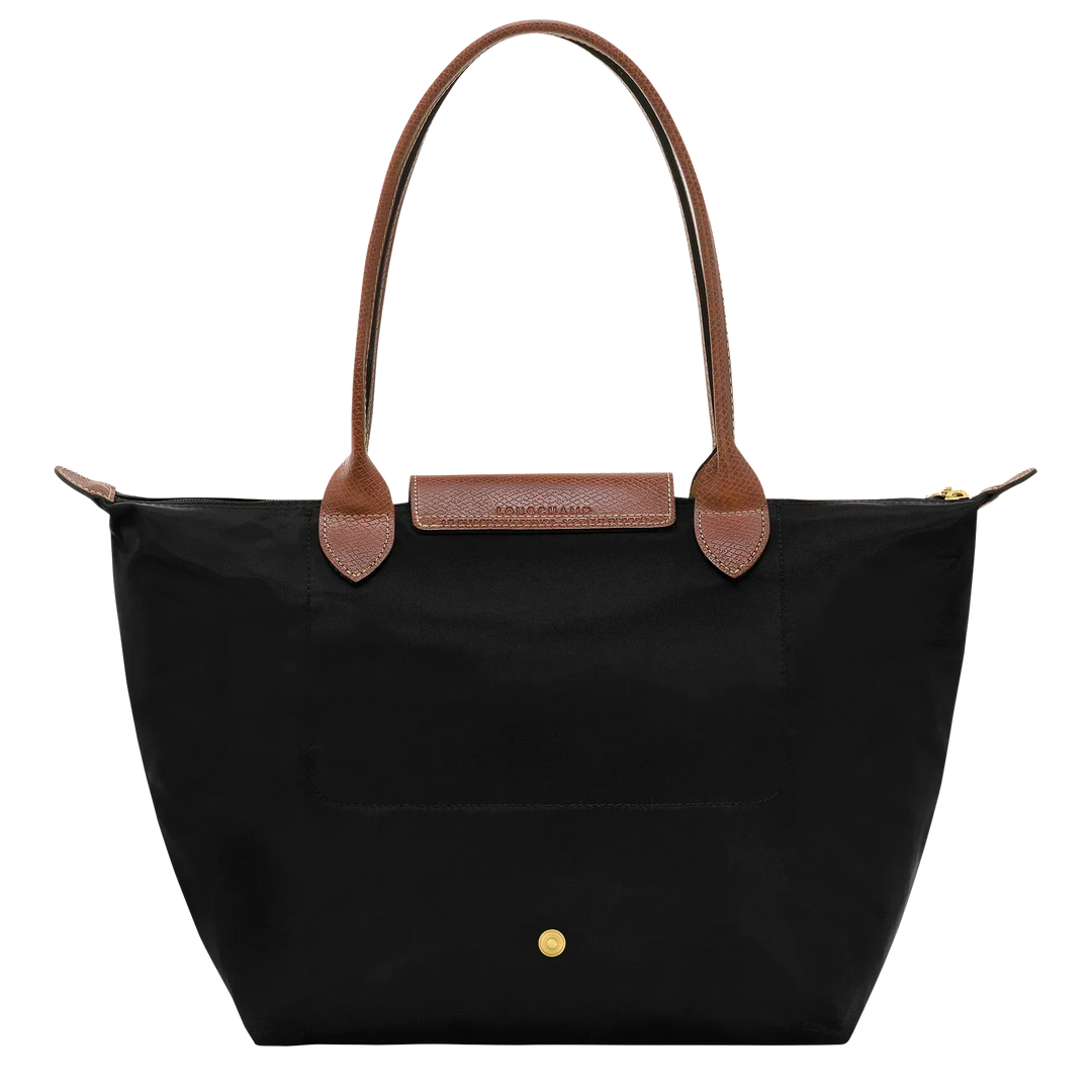 Schwarzer Falt-Shopper