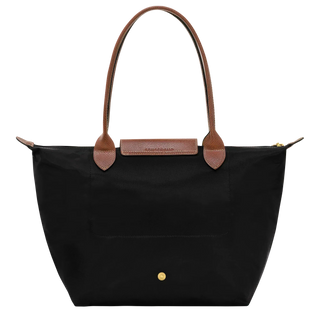 Schwarzer Falt-Shopper