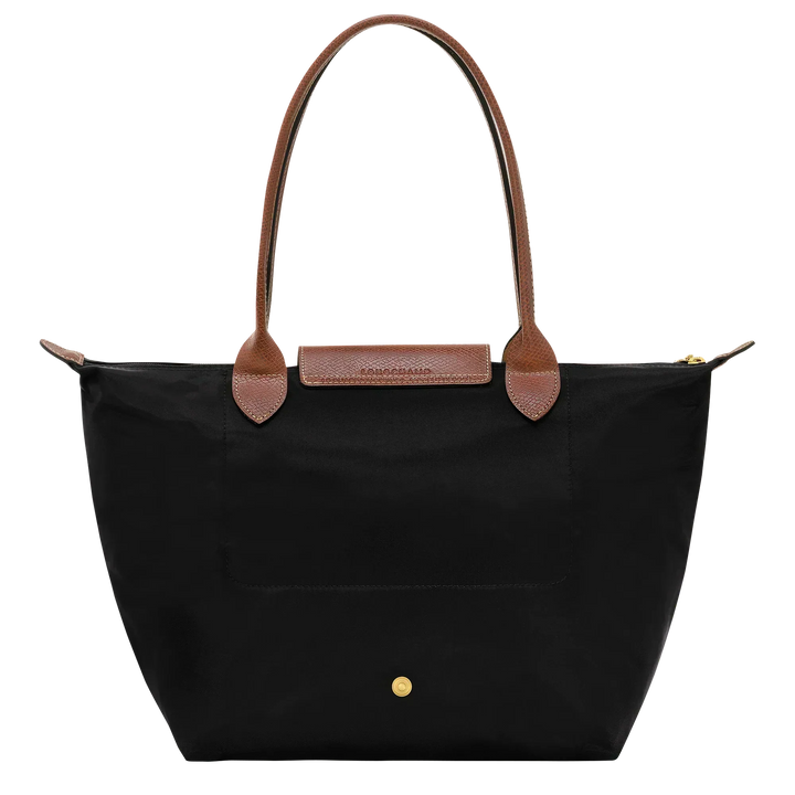 Schwarzer Falt-Shopper