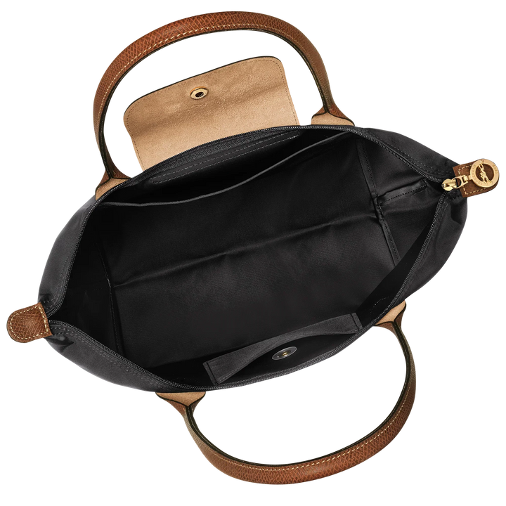 Schwarzer Falt-Shopper