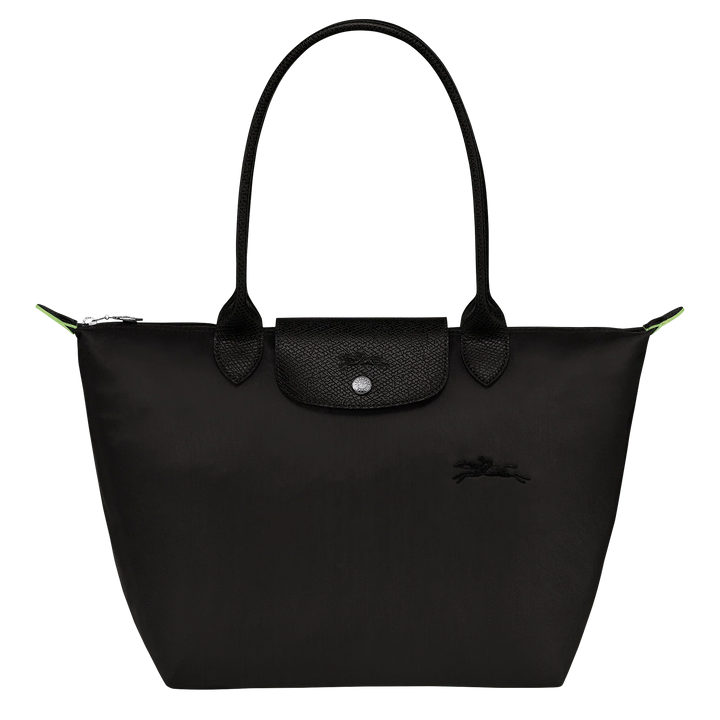 Schwarzer Falt-Shopper