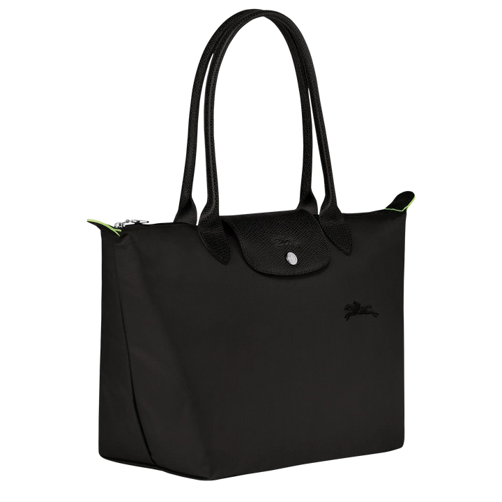 Schwarzer Falt-Shopper