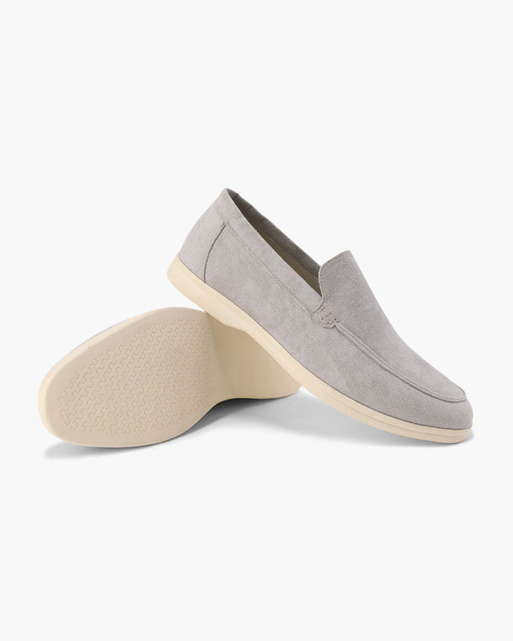 Leder-Suede Mokassins