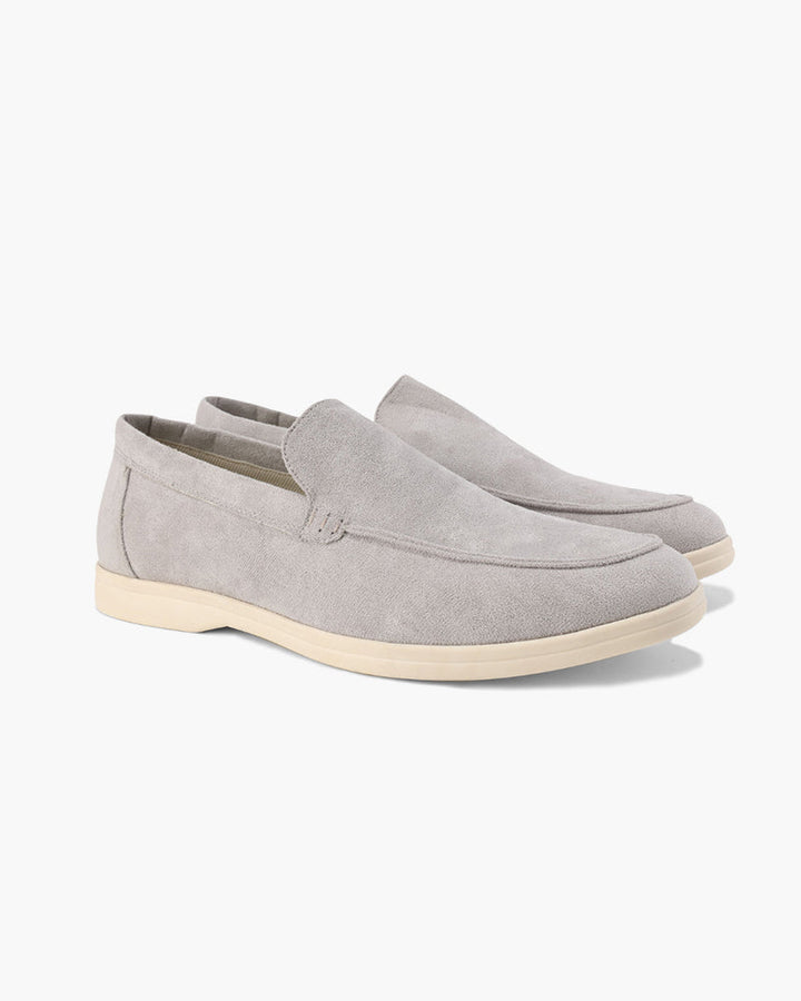 Leder-Suede Mokassins