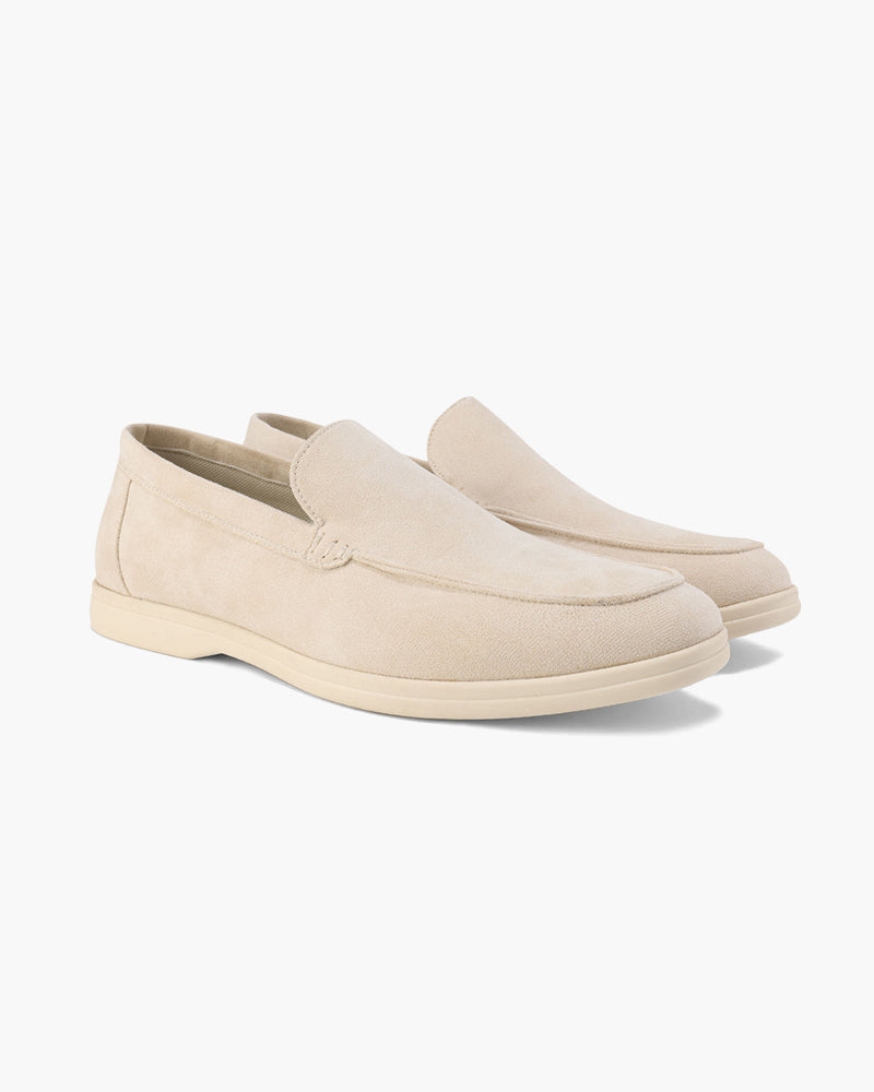 Leder-Suede Mokassins