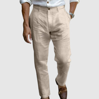 LAURENT MONACO | Herren Sommerleinenhose