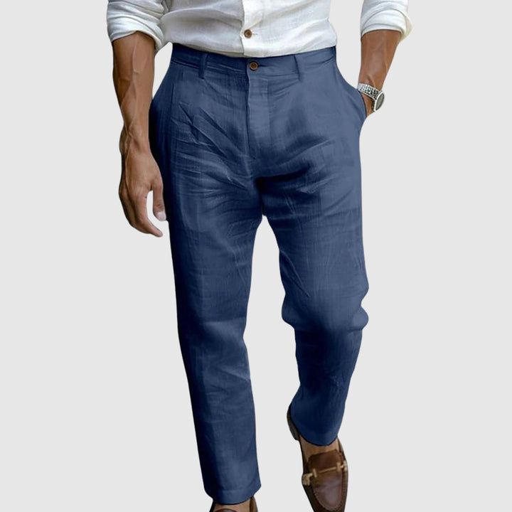 LAURENT MONACO | Herren Sommerleinenhose