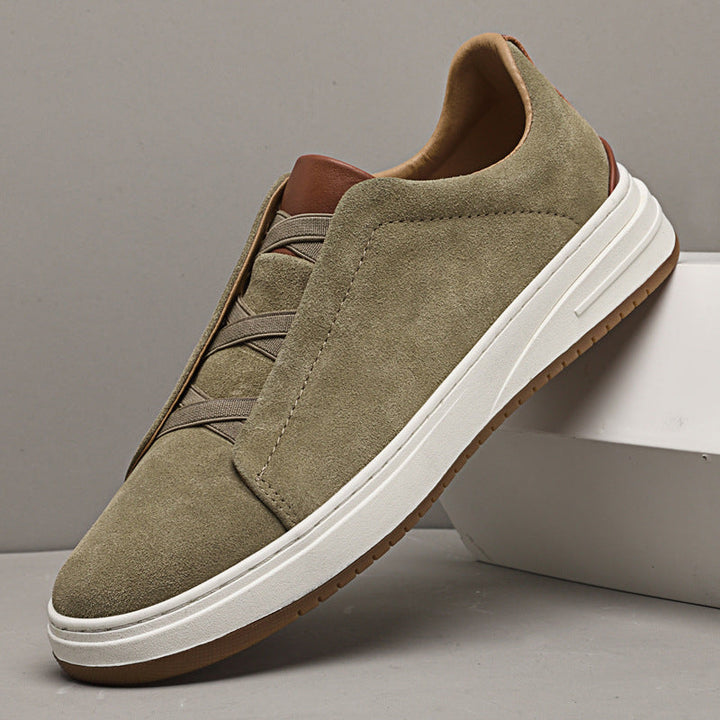 LAURENT MONACO | Herren Wildleder Slip-On Schuhe
