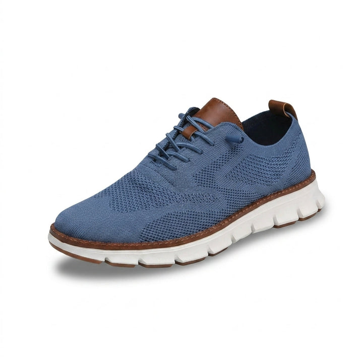 LAURENT MONACO | Herren Oxford-Schuhe mit Mesh-Einsatz