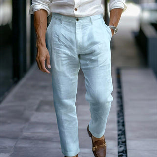 LAURENT MONACO | Herren Sommerleinenhose