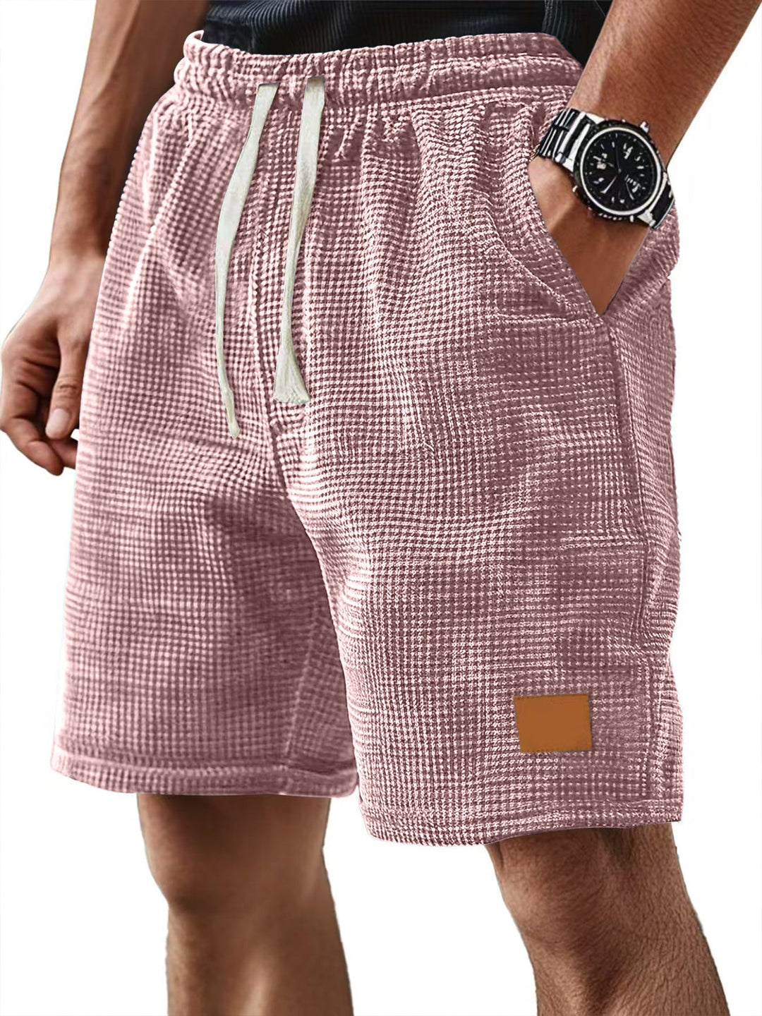 LAURENT MONACO | Herrenstrukturierte Shorts