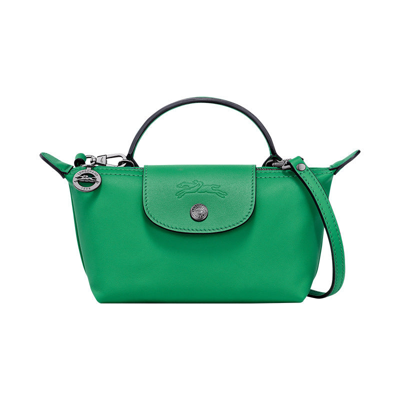 Compact Leather Tote Bag