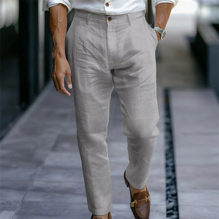LAURENT MONACO | Herren Sommerleinenhose