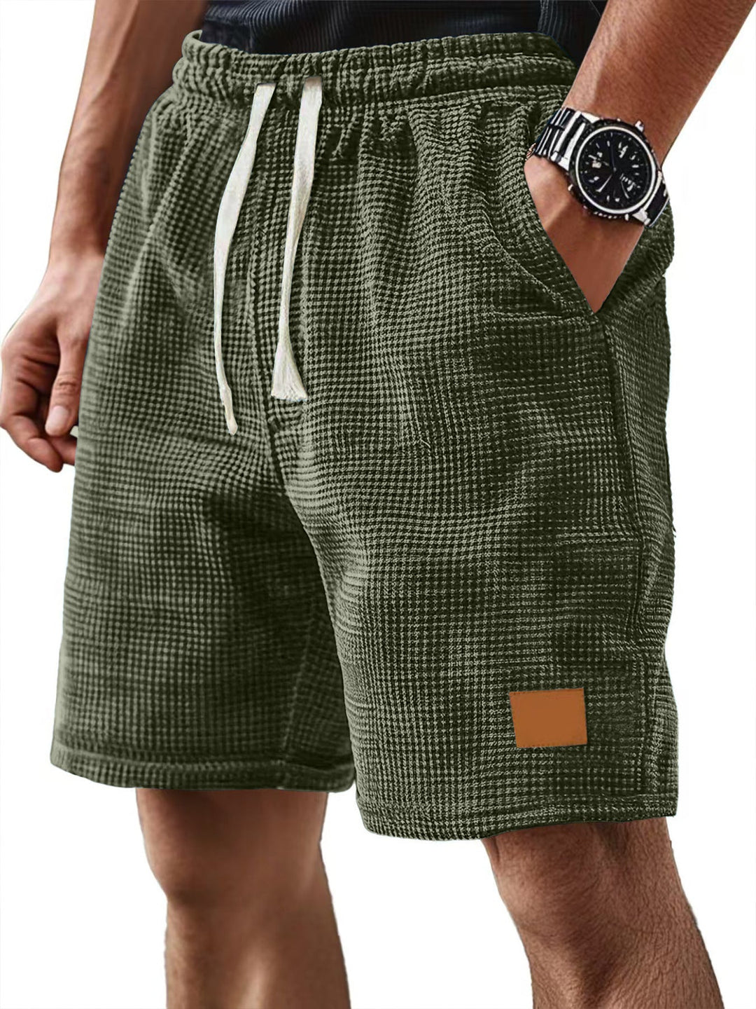 LAURENT MONACO | Herrenstrukturierte Shorts