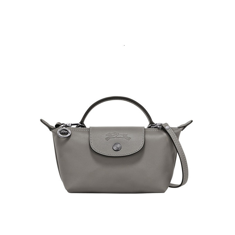 Compact Leather Tote Bag
