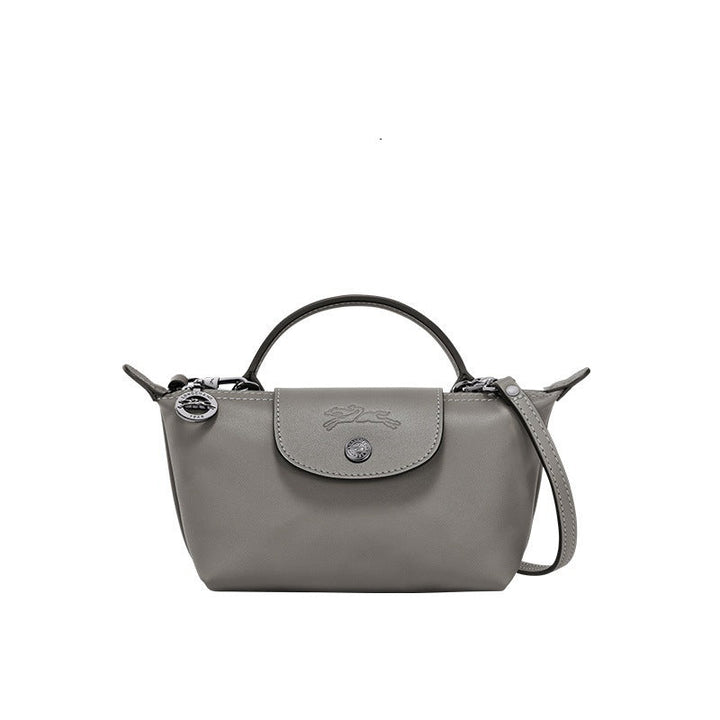 Compact Leather Tote Bag