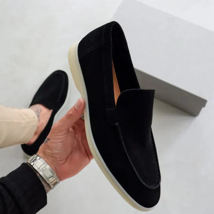 LAURENT MONACO | Herren Elegante Suede-Mokassins