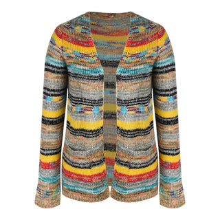 Sandrine | Buntes Strickwesten-Design