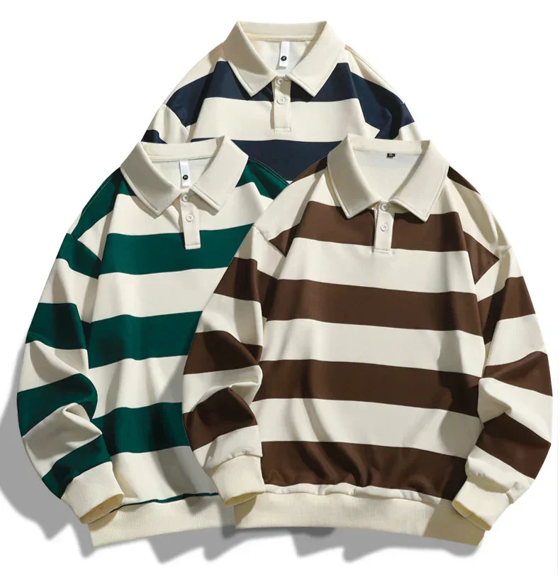 Sven | Entspannter Polo-Pullover