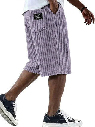 LAURENT MONACO | MÄNNER SHORTS MIT STRUKTURIERTEM DESIGN