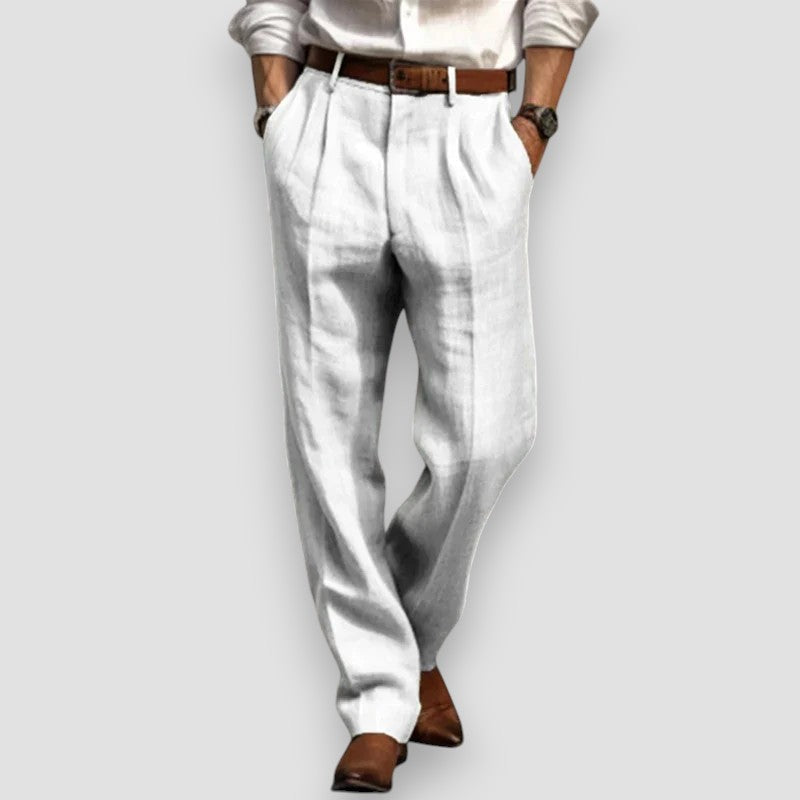 LÉONARD™ | Klassische Leinenhose