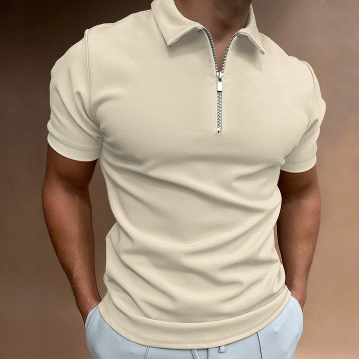 Felix - Polo mit Zip-Verschluss