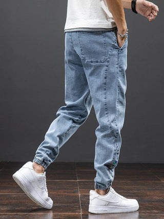Elastische Denim-Hose für Herren