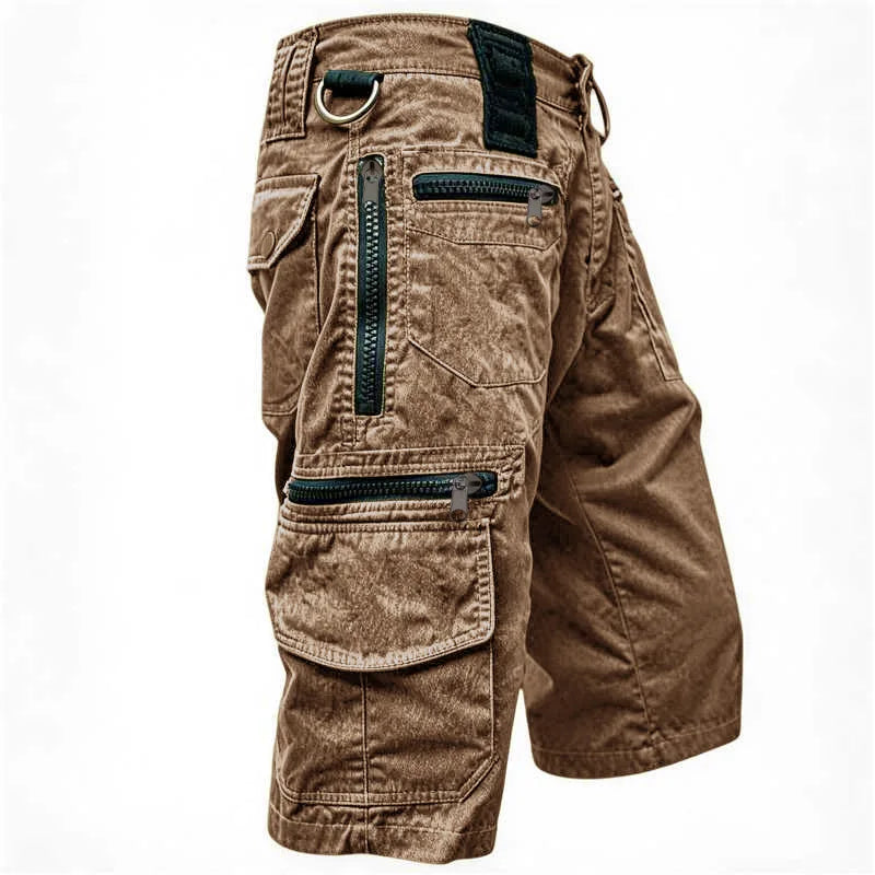 LAURENT MONACO | Herren Cargo-Shorts mit funktionalem Design