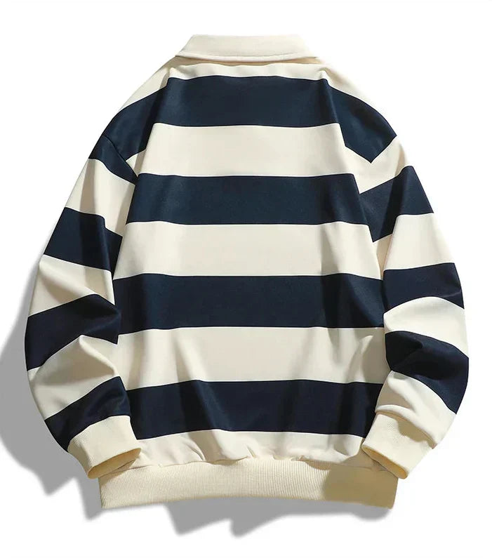 Sven | Entspannter Polo-Pullover