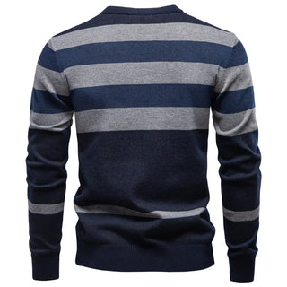 Rosenfeld | Herren Strickpullover mit Rautenmuster