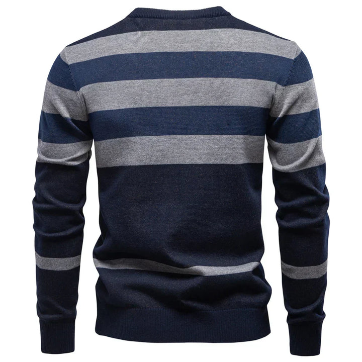 Rosenfeld | Herren Strickpullover mit Rautenmuster