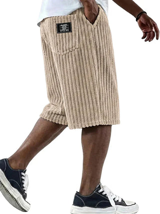 LAURENT MONACO | MÄNNER SHORTS MIT STRUKTURIERTEM DESIGN