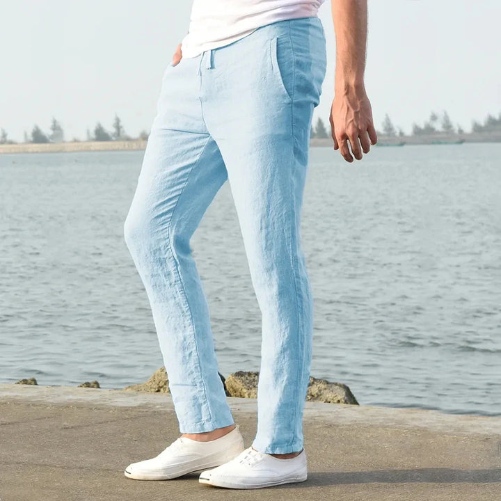 LAURENT MONACO | Herren Leinenhosen
