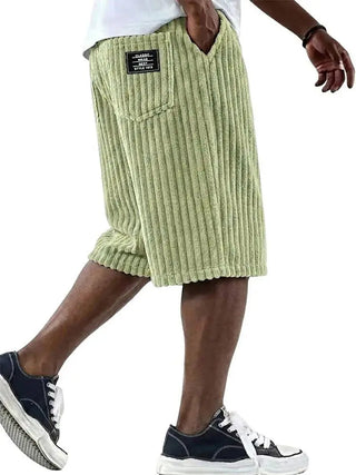 LAURENT MONACO | MÄNNER SHORTS MIT STRUKTURIERTEM DESIGN