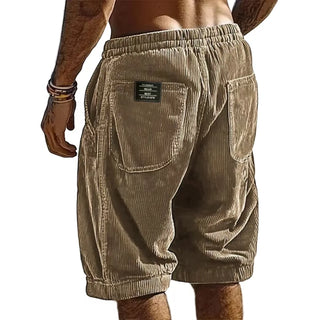LAURENT MONACO | Kurze Velourscord-Hosen für Herren