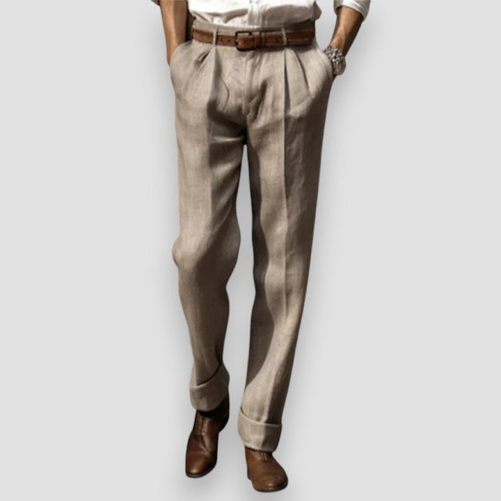 LÉONARD™ | Klassische Leinenhose