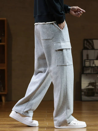 LAURENT MONACO | FLEECE CARGO PANTS