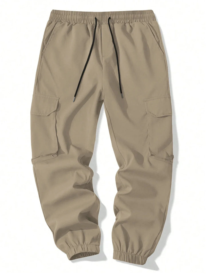 LAURENT MONACO | Herren Slim Fit Cargo-Hosen