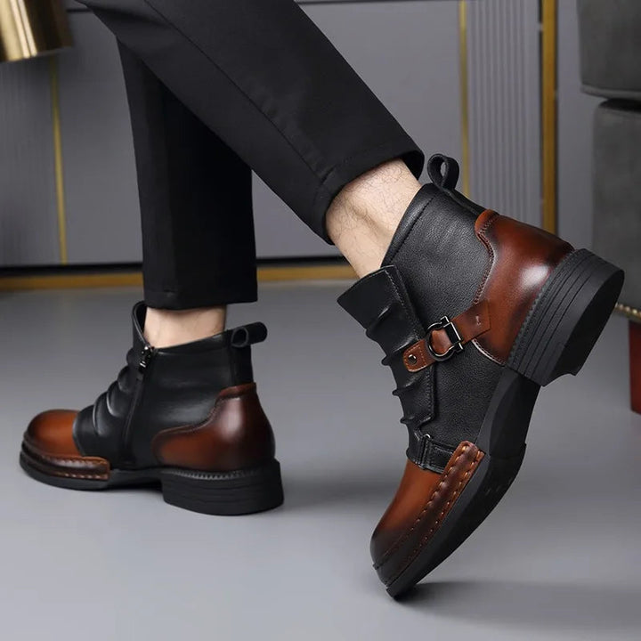 LAURENT MONACO | Herren Stiefeletten mit Schnalle
