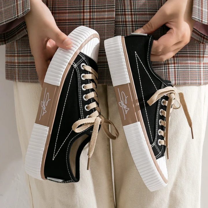 Amélie™ | Exklusive Designer-Sneaker mit Erhöhter Sohle