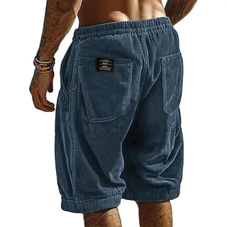 LAURENT MONACO | Kurze Velourscord-Hosen für Herren
