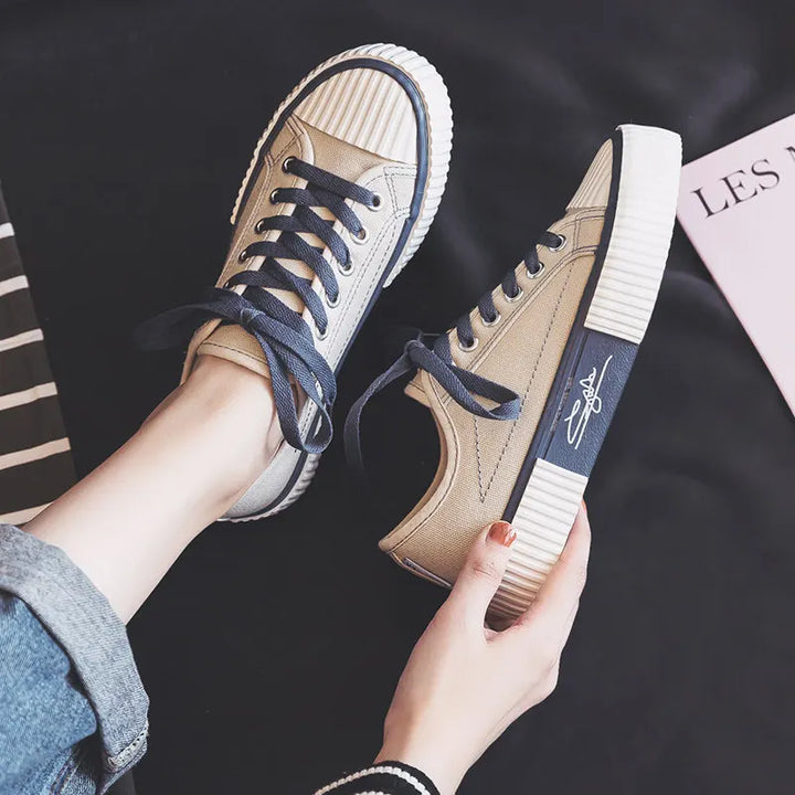 Amélie™ | Exklusive Designer-Sneaker mit Erhöhter Sohle