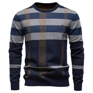 Rosenfeld | Herren Strickpullover mit Rautenmuster