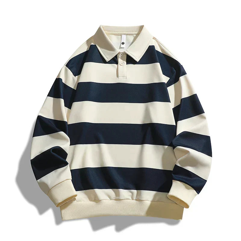 Sven | Entspannter Polo-Pullover