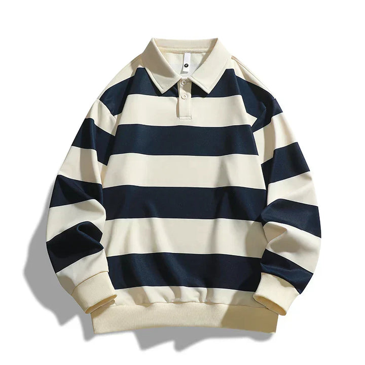 Sven | Entspannter Polo-Pullover