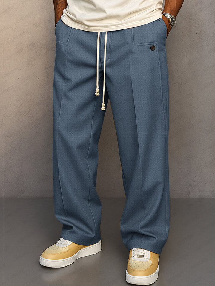 LAURENT MONACO | Stilvolle Hose mit Kordelzug
