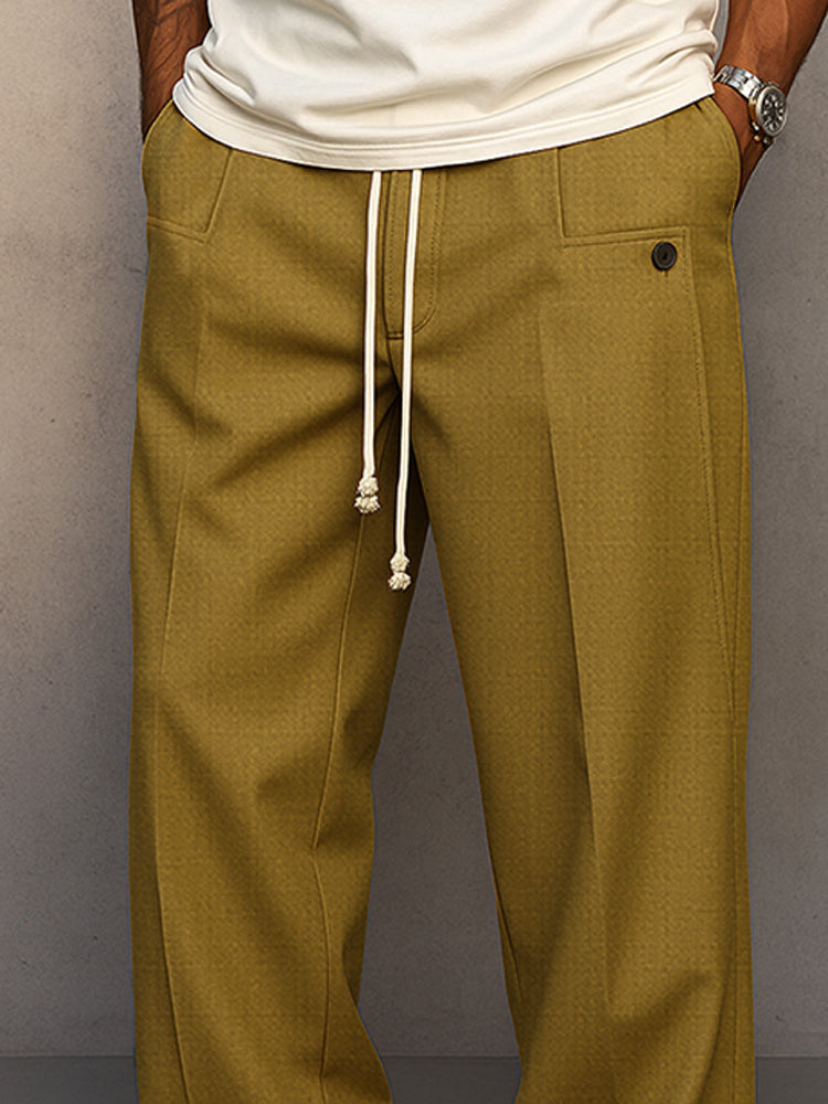 LAURENT MONACO | Stilvolle Hose mit Kordelzug